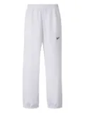 Willy Chavarria logo track pants - White