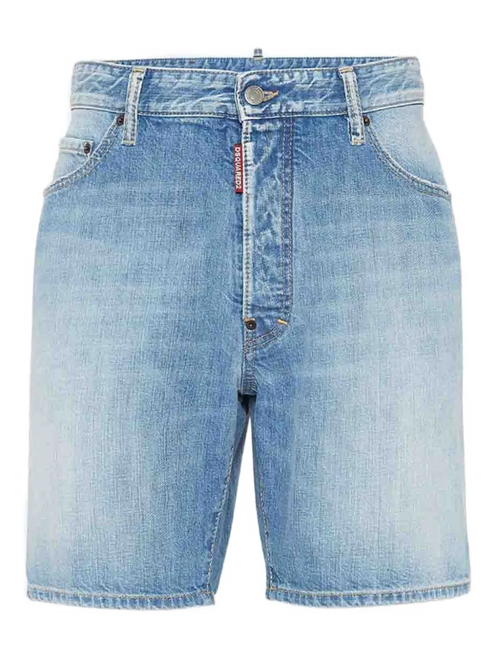 DSQUARED2 cotton denim shorts | Black | Image 1
