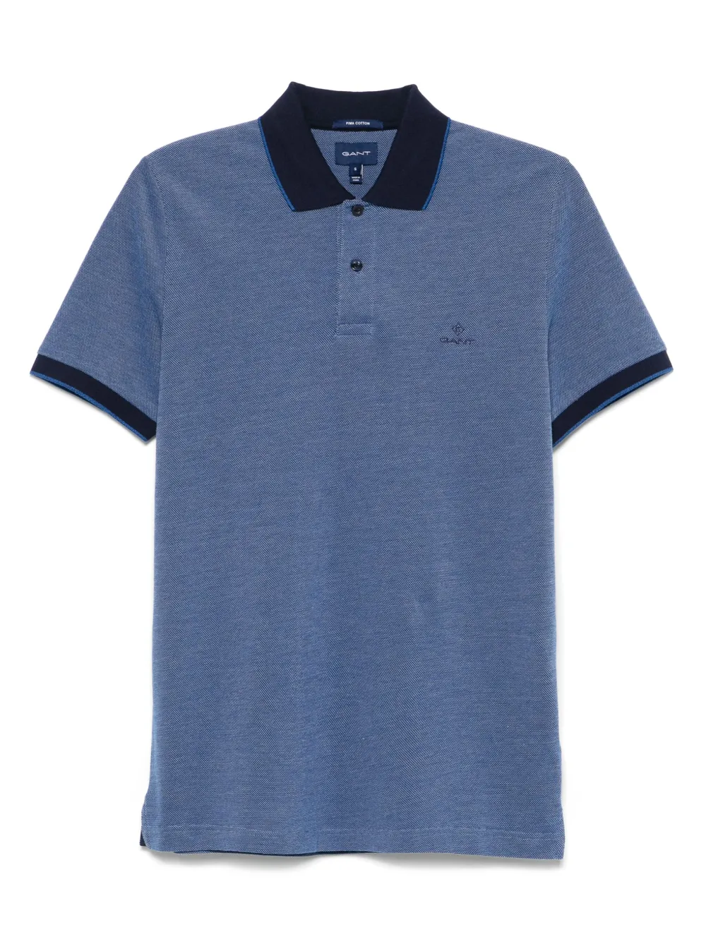 Gant playera tipo polo con logo bordado | azul | Image 1