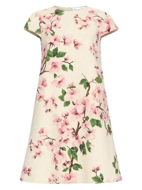 Oscar de la Renta silk mini dress