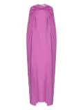Oscar de la Renta georgette kaftan dress - Pink