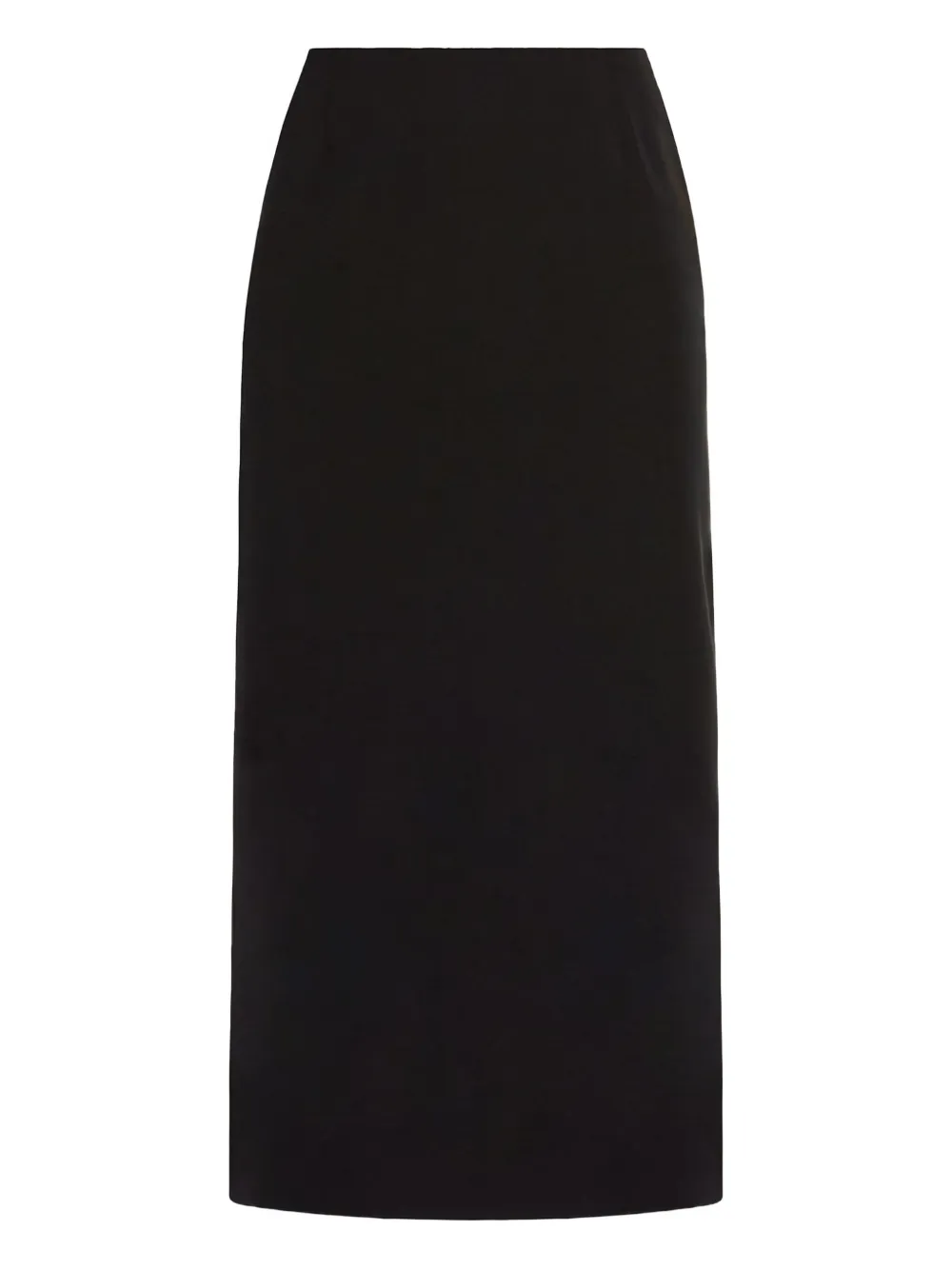 Oscar De La Renta Stretch-wool Pencil Skirt In Black