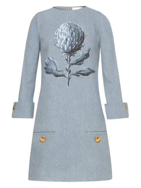 Oscar de la Renta cotton mini dress