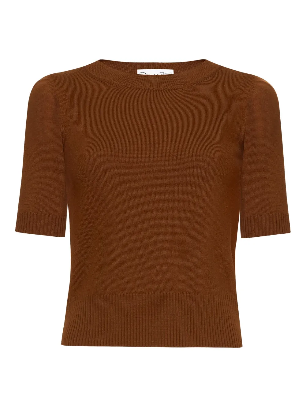 Oscar de la Renta Trui van scheerwol Bruin