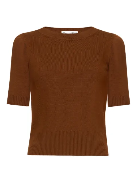 Oscar de la Renta virgin wool jumper