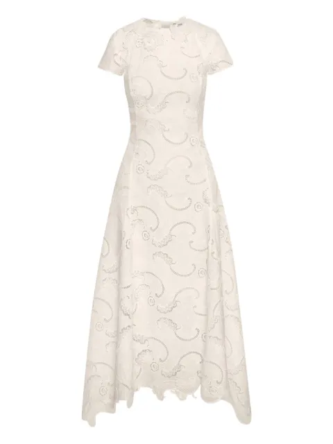 Oscar de la Renta guipure lace dress