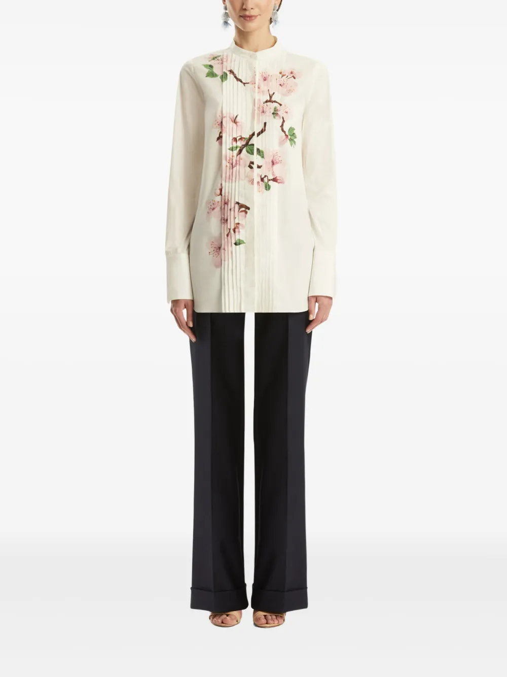 Oscar de la Renta Popeline shirt - Wit