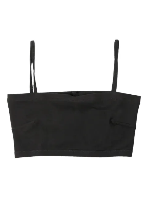 Baserange square-neck crop top 