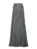 Marc Le Bihan silk slip dress - Grey