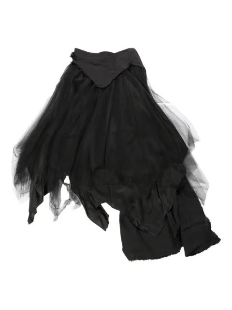 Marc Le Bihan asymmetrical panelled skirt