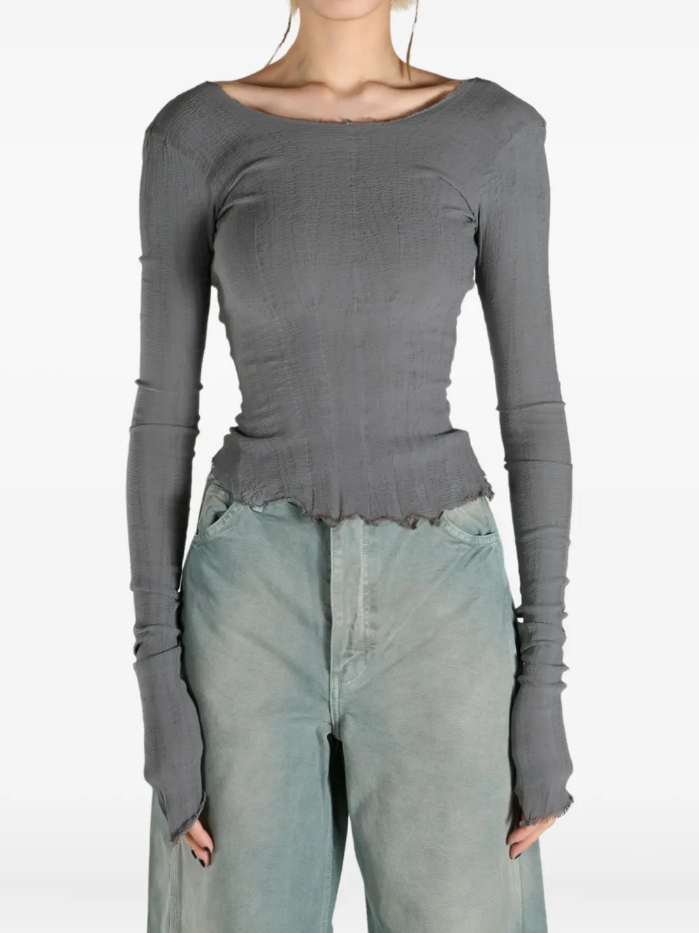 Marc Le Bihan distressed top | Playeras y jerséis | Image 2