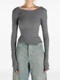 Marc Le Bihan distressed top - Grey