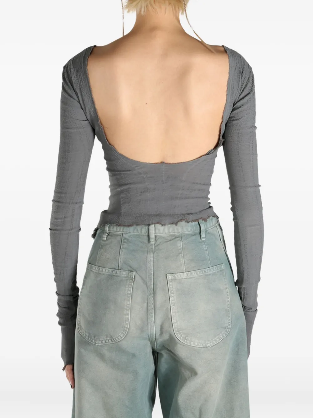 Marc Le Bihan Distressed Top