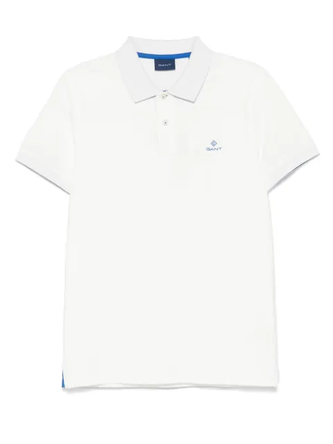 Gant playera tipo polo con logo bordado