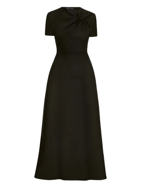 Oscar de la Renta twist-embellished dress