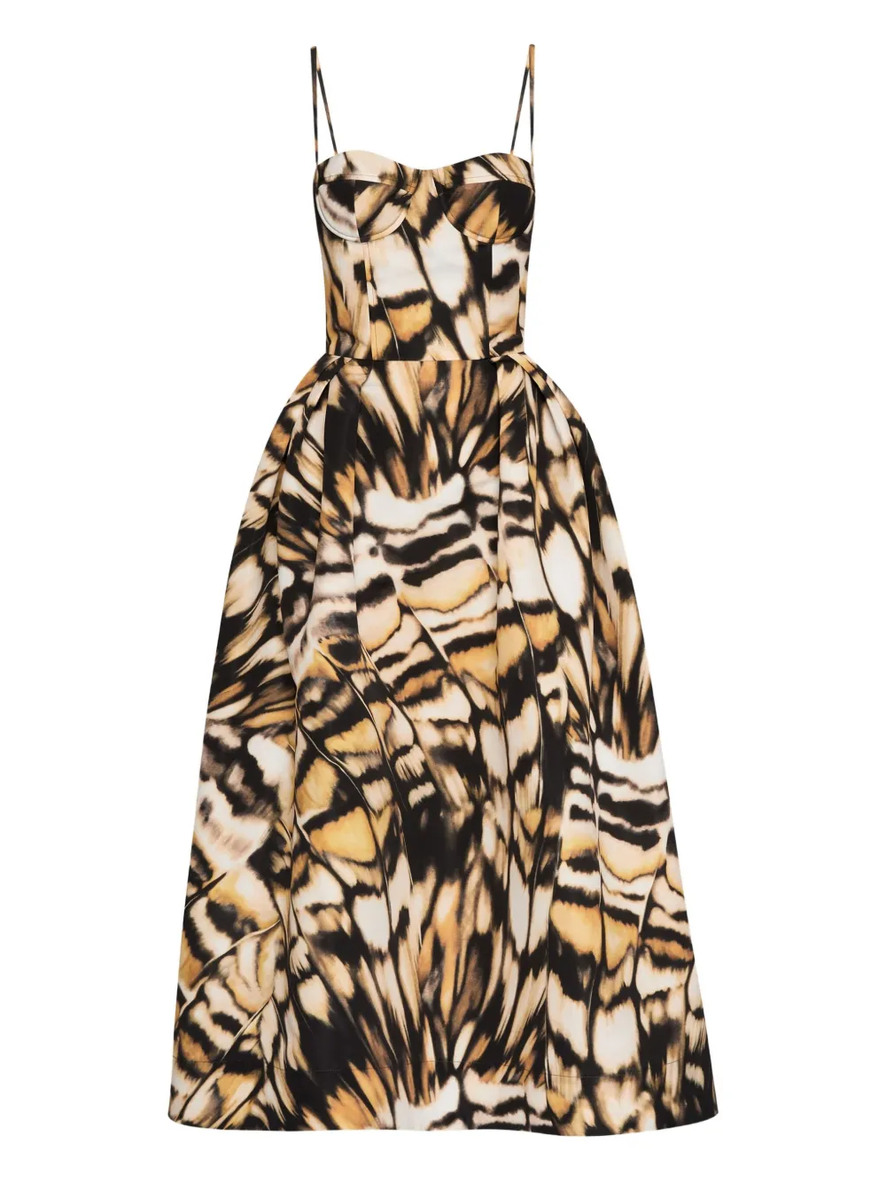 silk midi dress