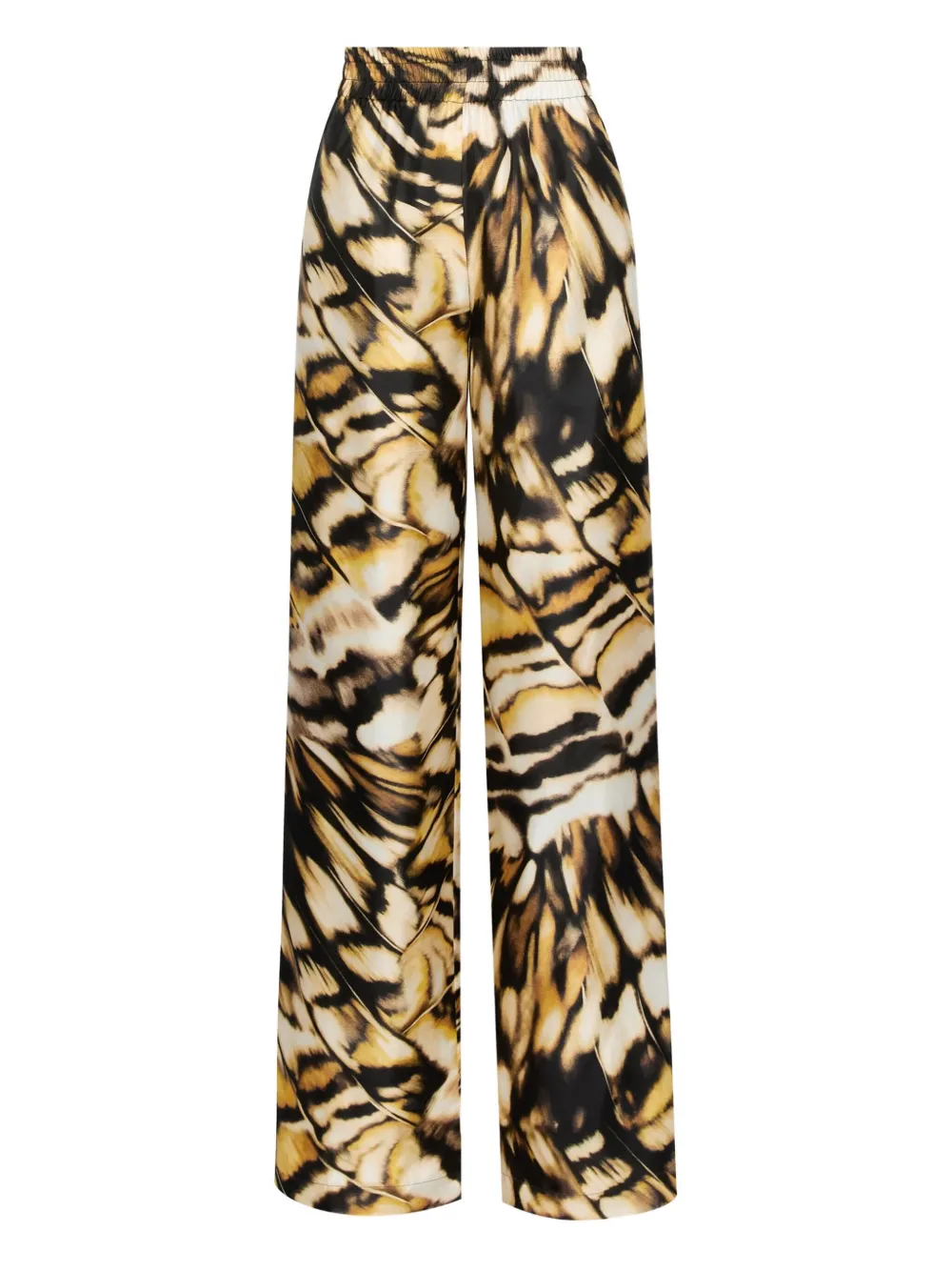 Oscar de la Renta プリント シルクパンツ - ニュートラル Oscar de la Renta プリント シルクパンツ - ニュートラル