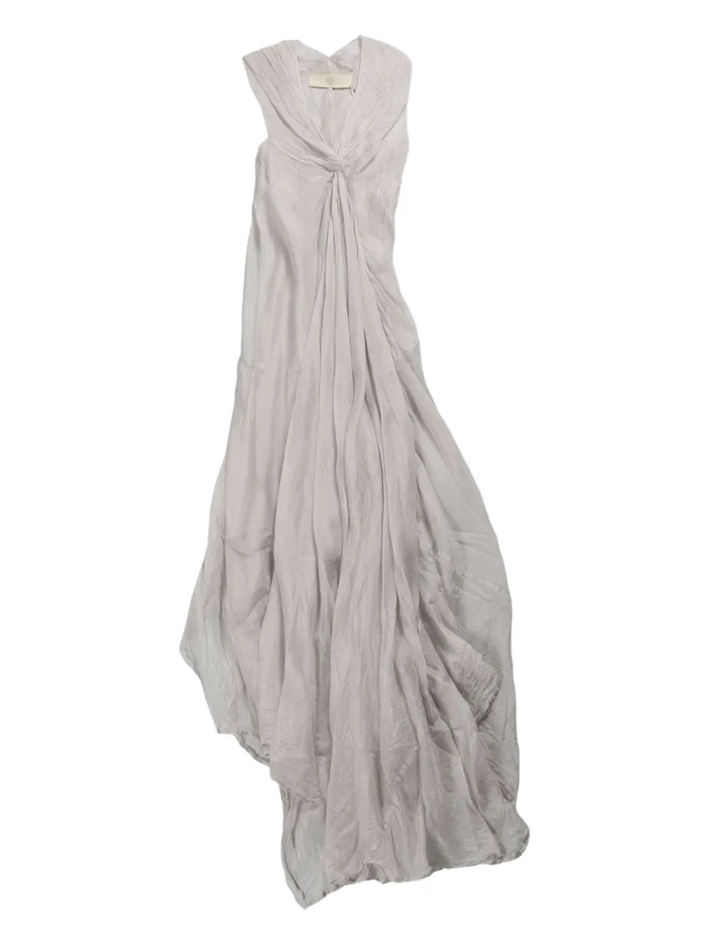Marc Le Bihan Draped Sleeveless Maxi Dress