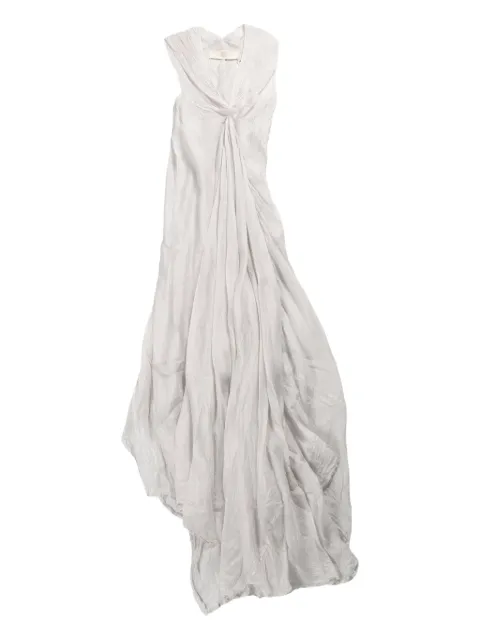 Marc Le Bihan draped sleeveless maxi dress