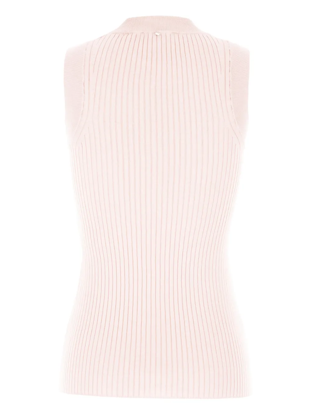 Sportmax Geribbelde top Roze