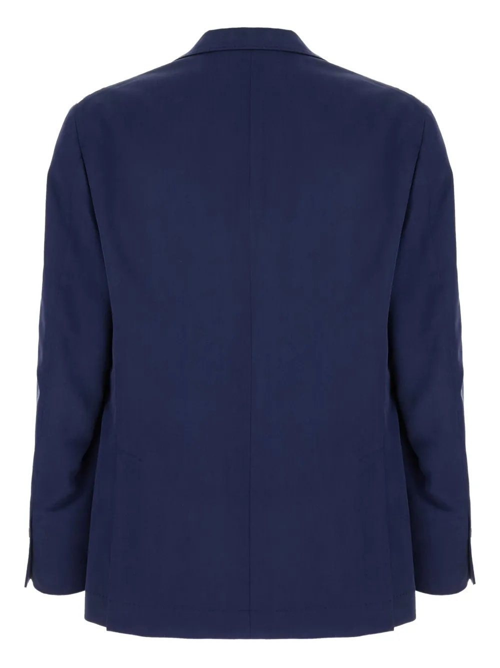 Brunello Cucinelli Jack met enkele rij knopen Blauw
