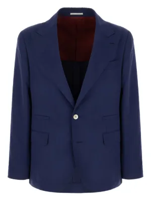 BRUNELLO CUCINELLI ブルネロクチネリ タキシード ジャケット 中古・古着通販】BRUNELLO CUCINELLI (ブルネロクチネリ) ダブル
