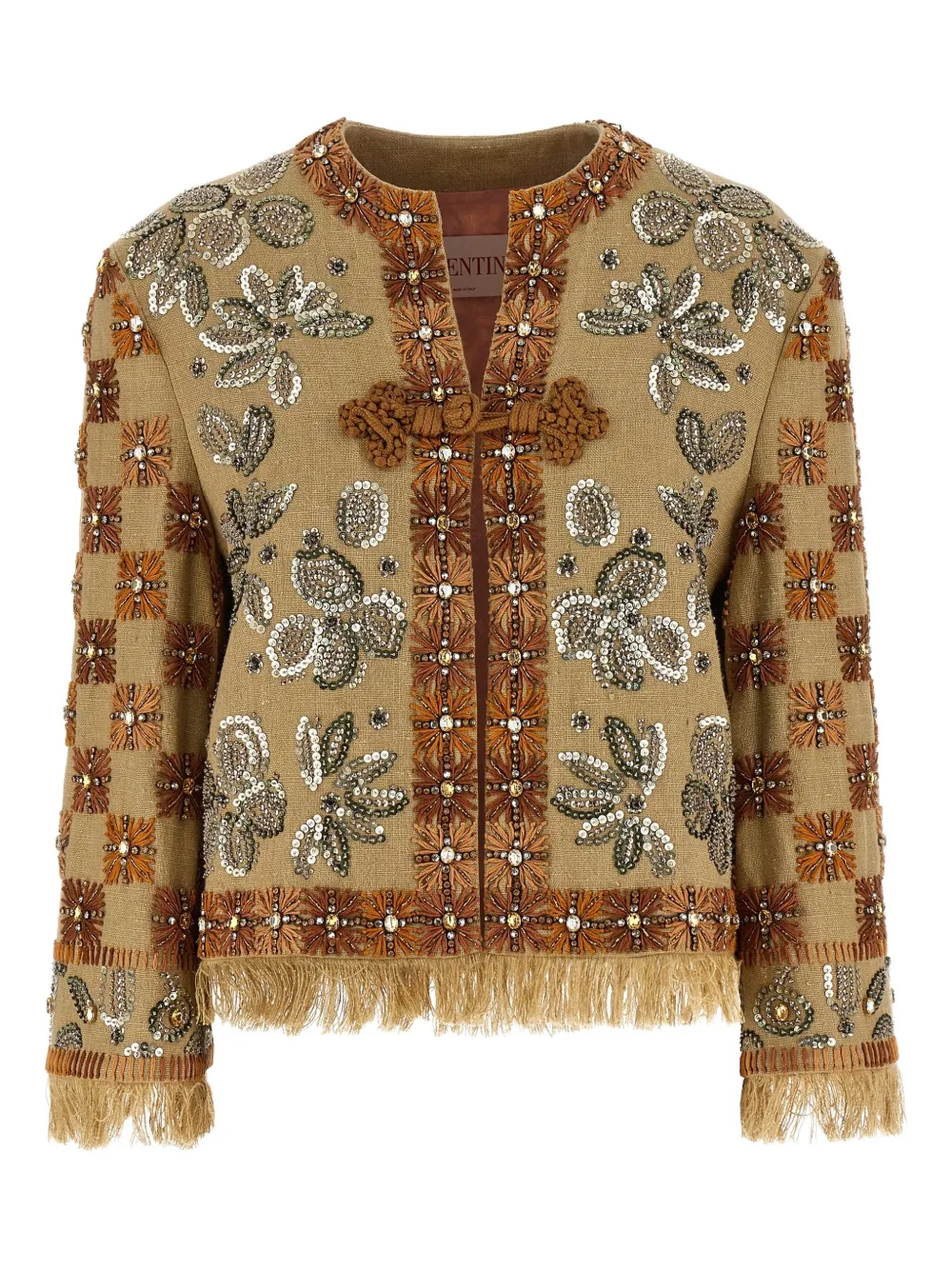 Valentino Garavani Linnen jack Beige