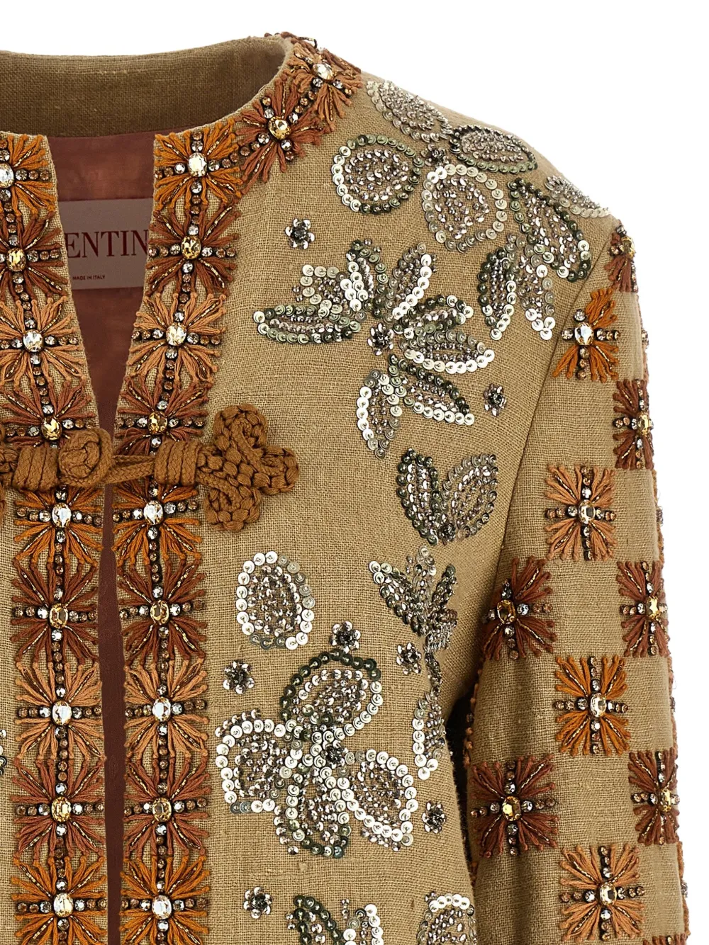 Valentino Garavani Linnen jack Beige