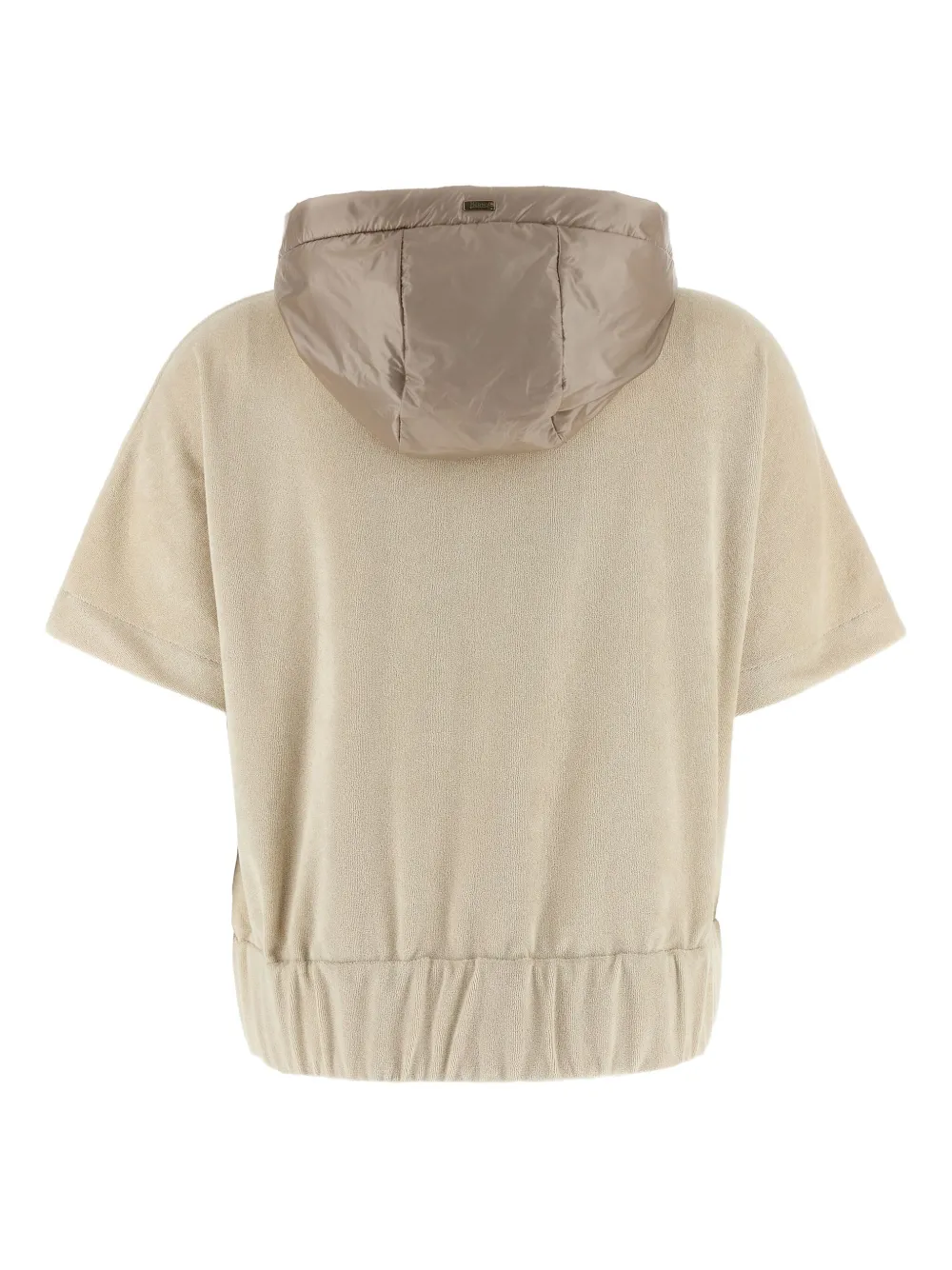 Herno Jersey hoodie Beige