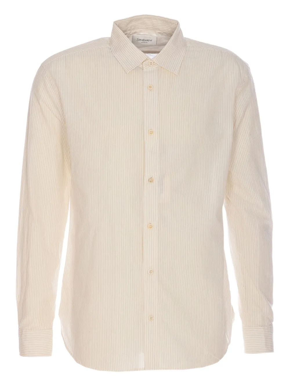 Saint Laurent striped cotton shirt | White | Image 1