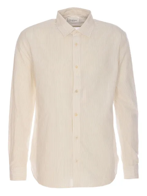 Saint Laurent striped cotton shirt