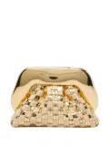 Themoirè Micro Gea clutch bag - Gold