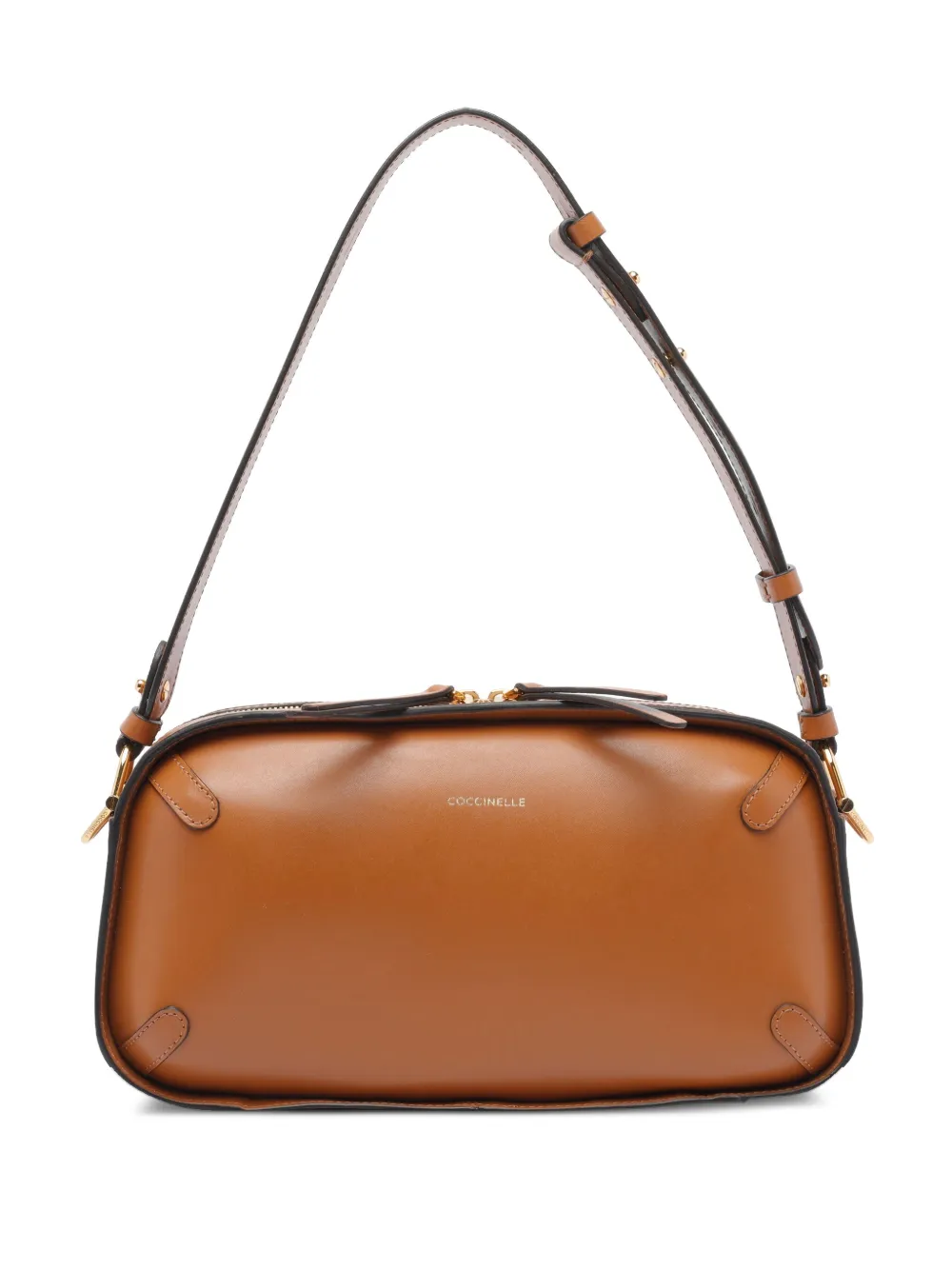 Coccinelle Leren schoudertas Bruin