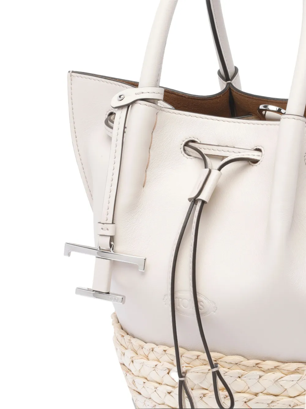 Tod's Leren shopper Wit