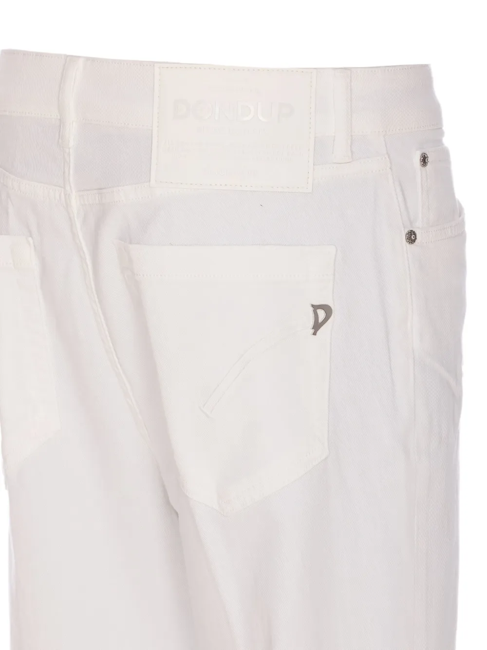 DONDUP Cropped broek Wit