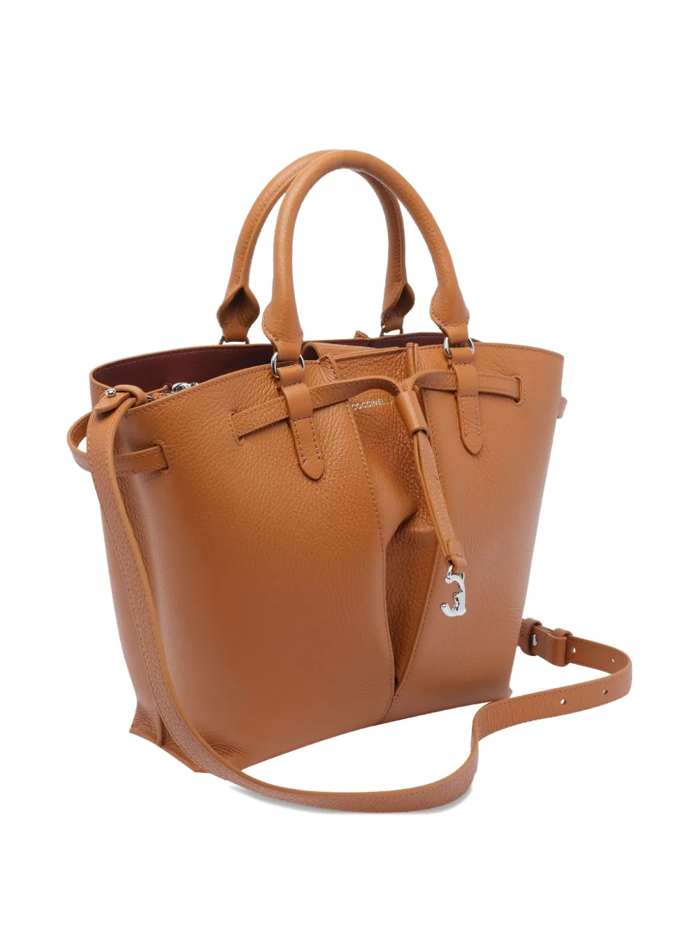 Coccinelle Leren shopper Bruin
