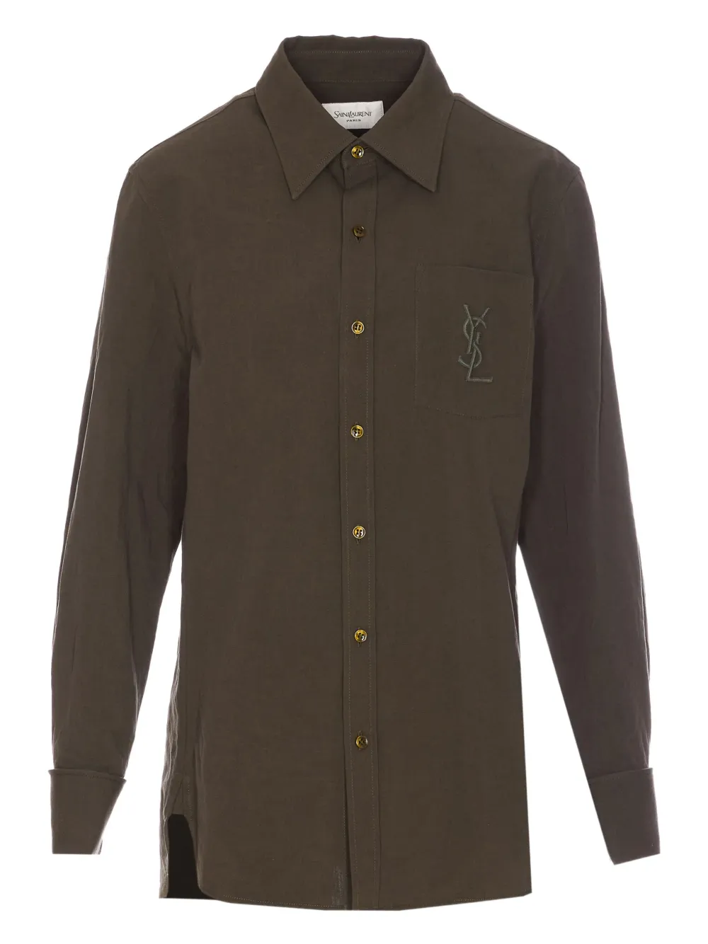Saint Laurent Jersey blouse Groen