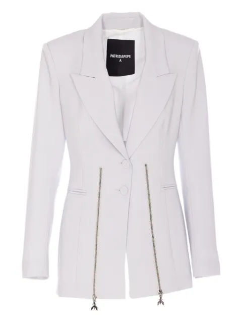 Patrizia Pepe zip-detail blazer