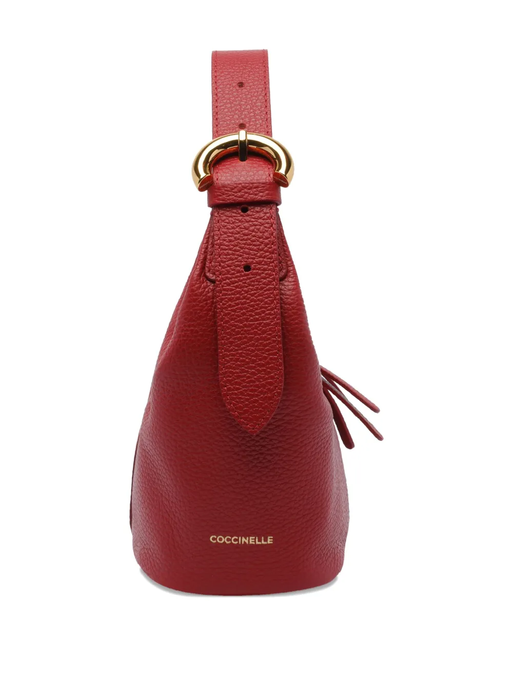 Coccinelle Leren schoudertas Rood