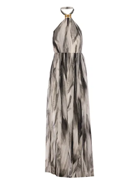 Elisabetta Franchi vestido con cuello halter