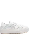 Philippe Model Paris perforated sneakers - White