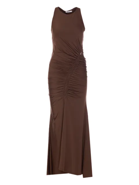 Patrizia Pepe ruched maxi dress