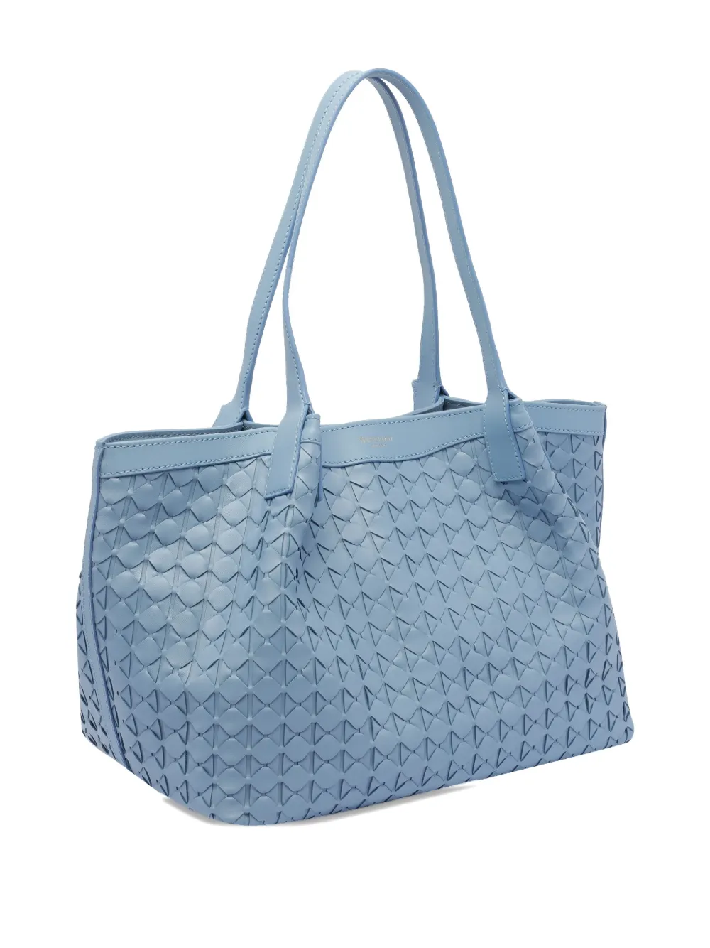 Serapian Secret Mosaico Shoulder Bag In Blau
