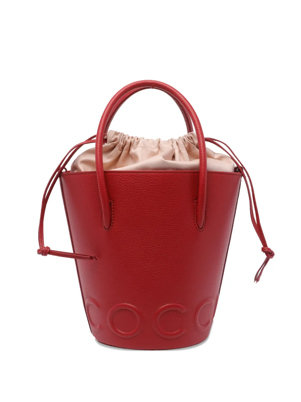 Coccinelle Myrtha Maxi Logo Medium Bucket Bag