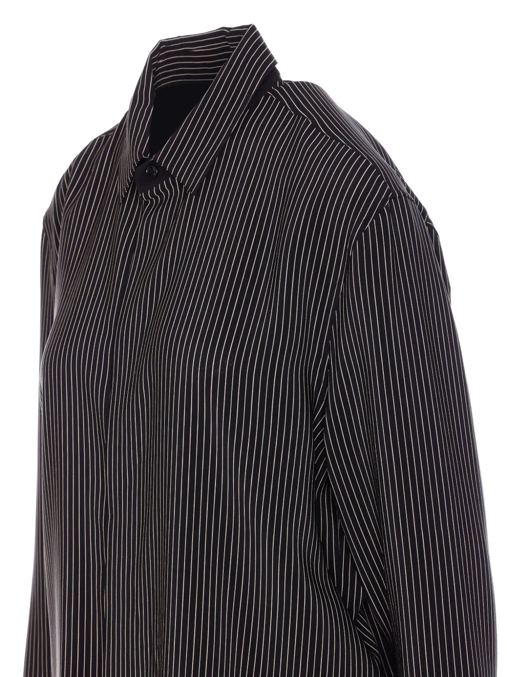 Saint Laurent Gestreept blouse Zwart