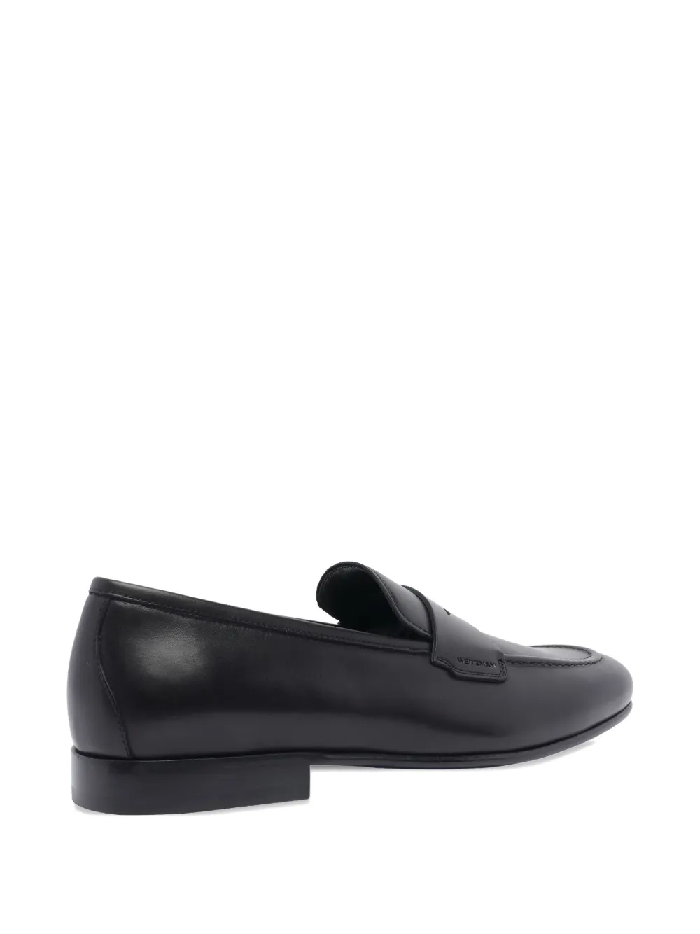 Stuart Weitzman leather loafers Black