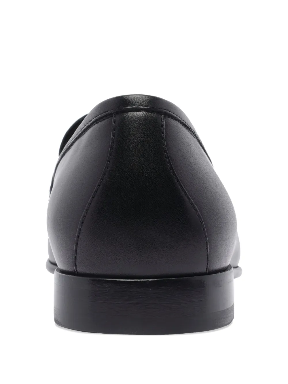 Stuart Weitzman leather loafers Black