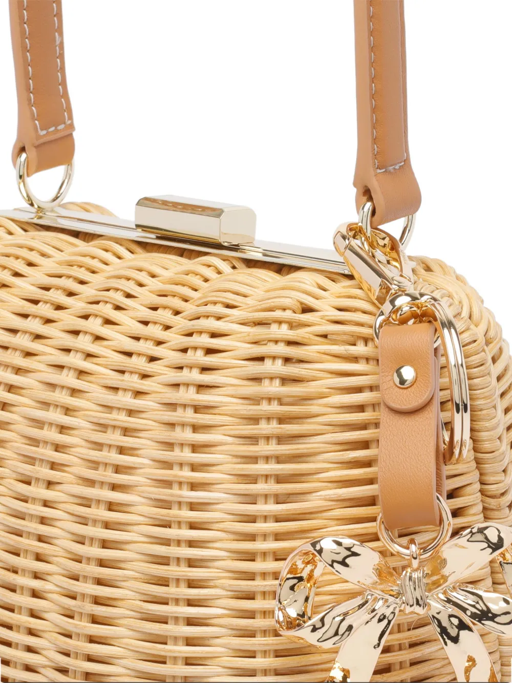 Self-Portrait Sleutelhanger shopper Bruin