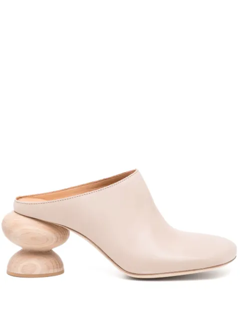 Uma Wang mules con tacón de 75mm