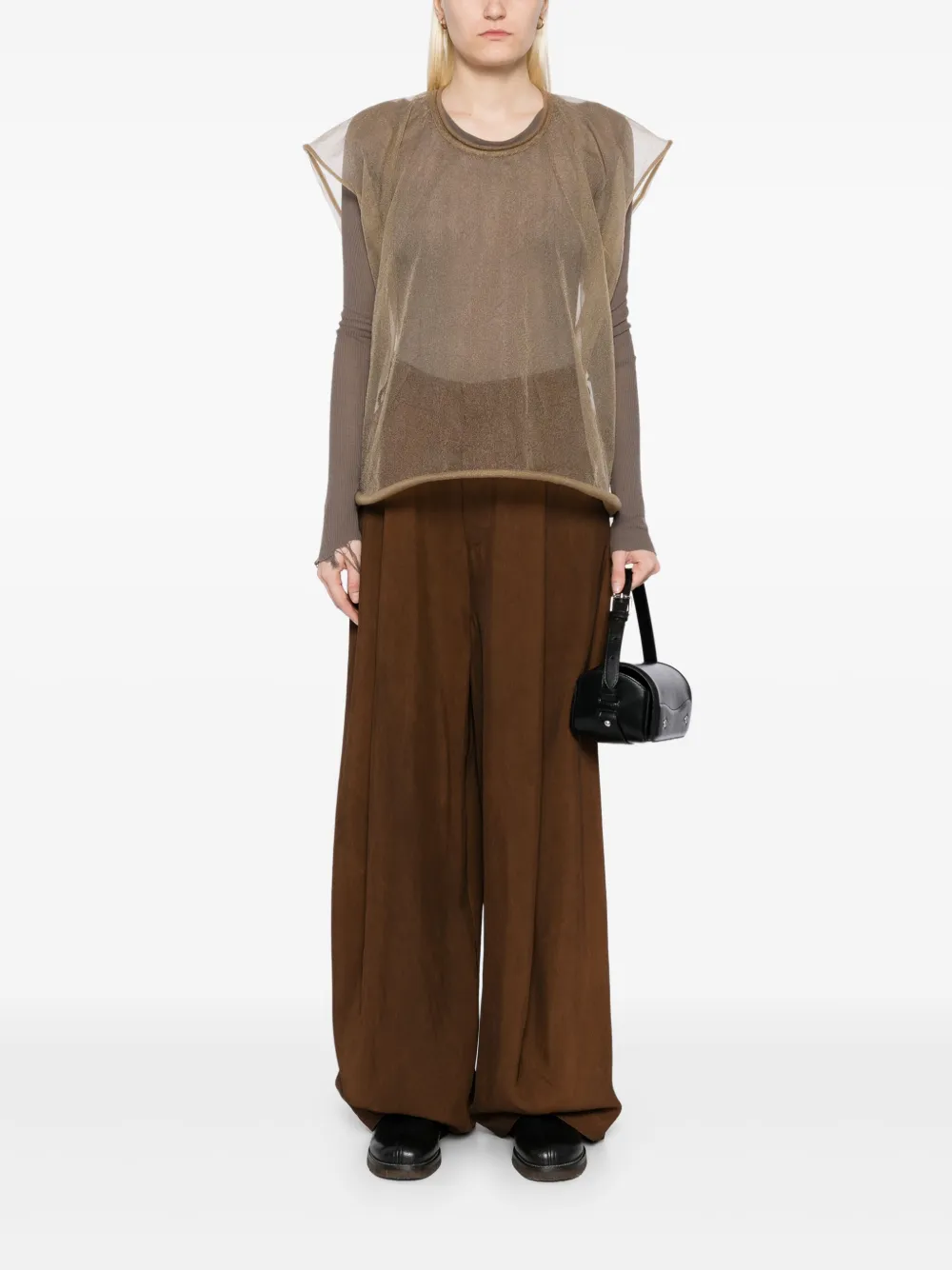 Uma Wang top transparente | Chalecos y camisetas | Image 2